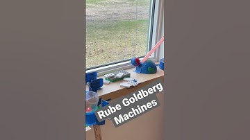 Rube Goldberg Machines #rubegoldbergmachine #science