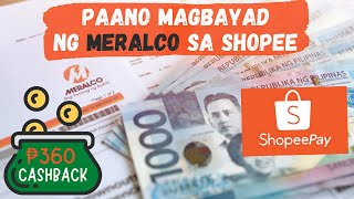 Paano Magbayad ng Meralco Bill sa Shopee | ₱360 ang natipid ko!