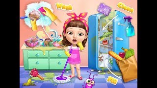 Help sweet baby girl to clean her house "tutotoons" screenshot 3