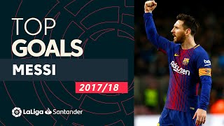 ALL GOALS Messi 2017/2018