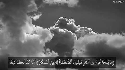 المنشاوي غافر ٤٧-٥٥ برواية السوسي عن أبي عمرو البصري Minshawi