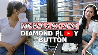 Unboxing and Pawning my Diamond Play Button by Alex Gonzaga