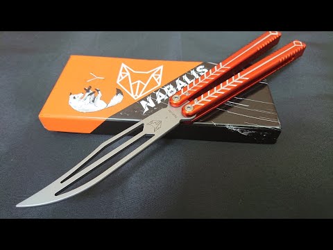 NABALIS Vulp バタフライナイフトレーナー Nabalis Vulp Pro Balisong バタフライ ナイフ トレーナー G10