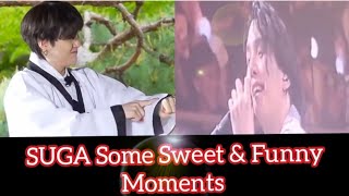 SUGA's Some Sweet & Funny Moments 🥰