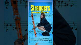 How to Play the strangers Kenya Grace recorder transcription #dacc