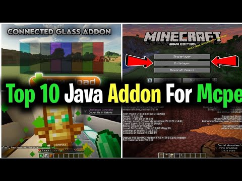 Top 10 Java Addon For Mcpe 1.18 | Top 10 Java Addon For Minecraft Pocket Edition | 2022