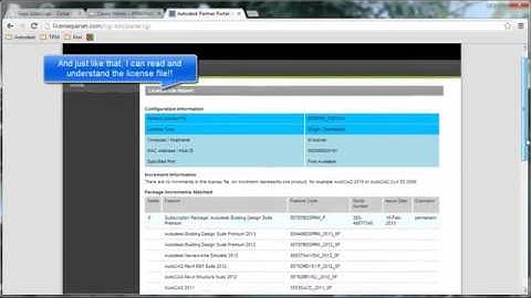 Autodesk License Parser