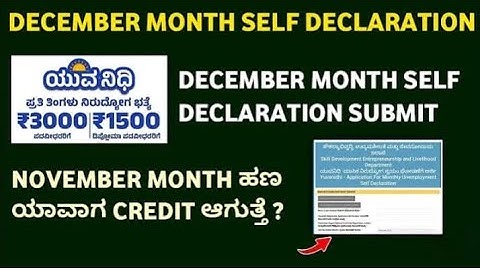 November month yuvanidhi amount update. December month self declaration.yuvanidhi latest update 2025