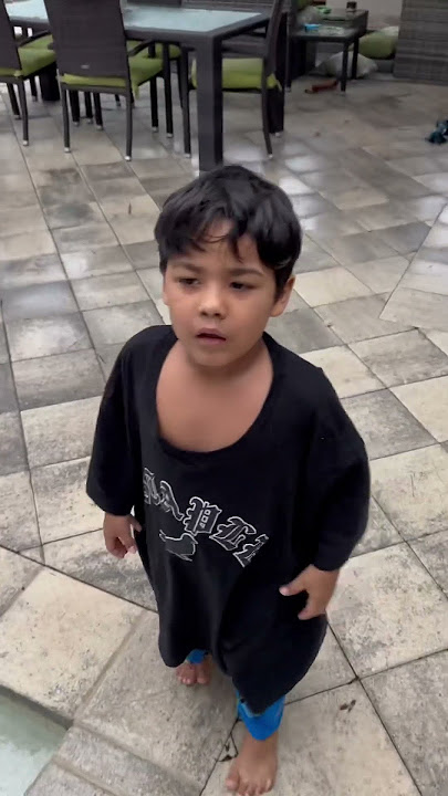 Mom and dad catch son throwing his TV in the pool #shorts