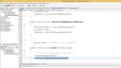 Test Driven Design 2 - Howest Brugge Toegepaste Informatica SSE Java
