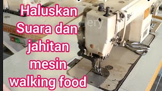 haluskan dan setel jahitan mesin jahit working food #walking_food