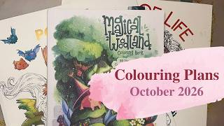 Spooky Pages and More 🎃 | Colouring Plans - October 2026