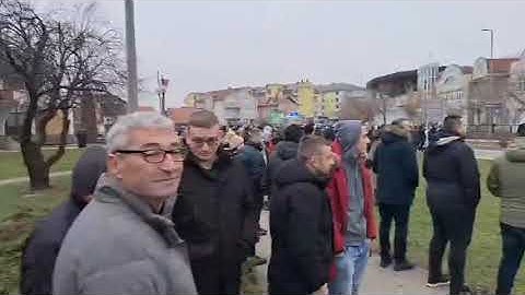 Ljubiša Petrović prebačen u Tužilaštvo, građani nastavili protest ispred Tužilaštva