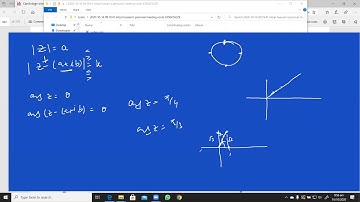 Locus in Complex Numbers 3 of 4/Pure Maths 3/Complex Numbers.