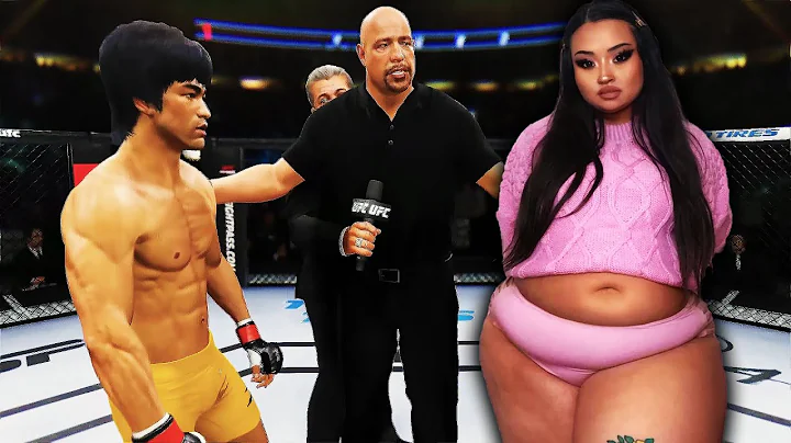 UFC 4 | Bruce Lee vs. Erika Lipps (PLUS SIZE) (EA ...