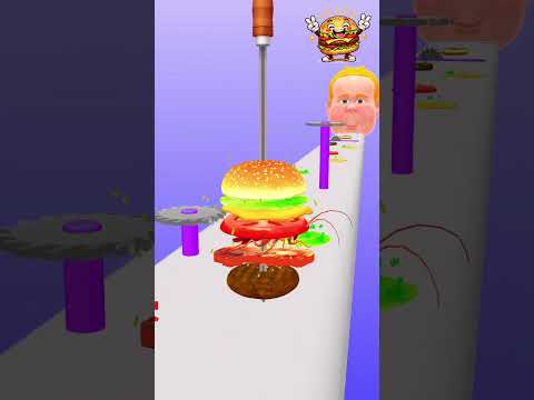 Pepper Burger XXL Sandwich Runner #102 #fun #sandwichrunner #mobilegame #shorts #burger