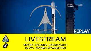 SpaceX  Falcon 9  Bandwagon1  LC39A  Kennedy Space Center  April 8, 2024