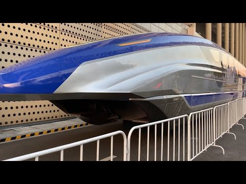 China's 600 km/h prototype maglev train unveiled at transport expo in Hangzhou