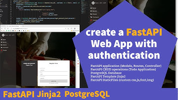 FastAPI Personal web app with authentication (cookie and Token)