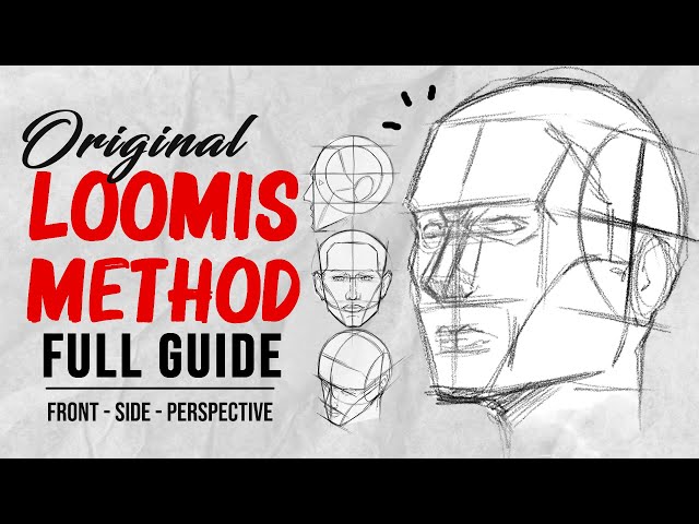 How to draw heads with Loomis Method (Tutorial) | DrawlikeaSir class=