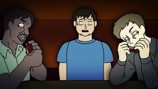 Barbecue Restaurant Horror Story Animated