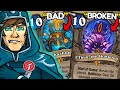 Magic player tries to guess which hs card is better w covertgoblue