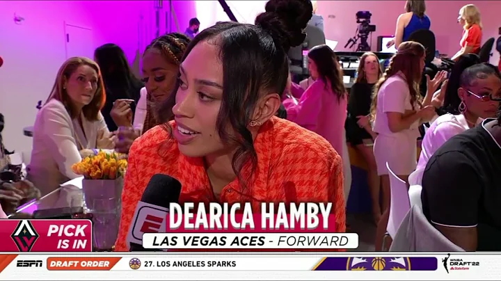 Dearica Hamby Talks About Becky Hammon Becoming Ne...