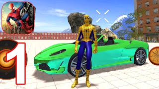 Amazing Spider Hero: Ninja Stickman Rope Hero 3D - Gameplay Walkthrough Part 1 (Android, iOS) screenshot 1