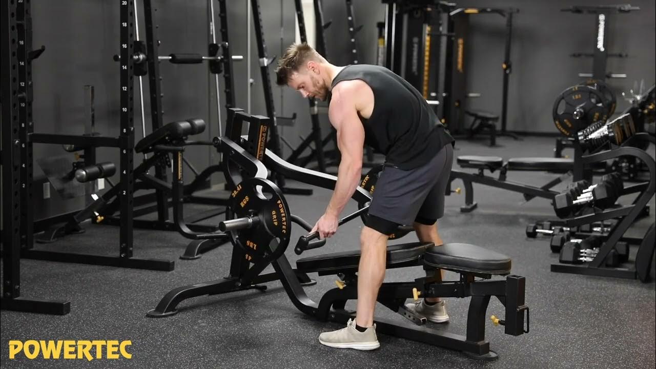 Powertec Workbench Multipress All Exercises - YouTube