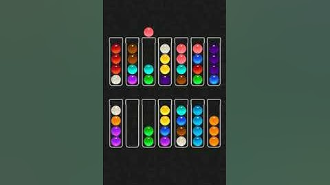 Ball Sort Color Water Puzzle Solution Level 591