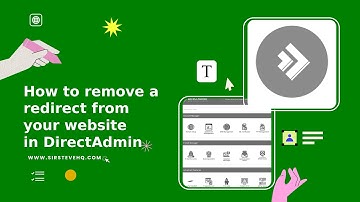 How to remove a redirect from your website in DirectAdmin | SirsteveHQ