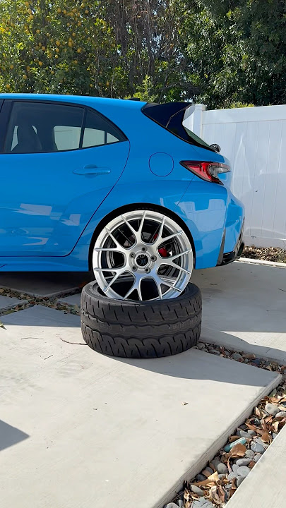 New BBS Wheels For the GR Corolla #toyota#corolla#gr#grcorolla