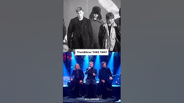 Take that✨ Who looks better? Who’s your favorite? #takethat #thenandnow #music #boysband