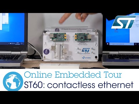 ST60 Contactless Gigabit ethernet connection