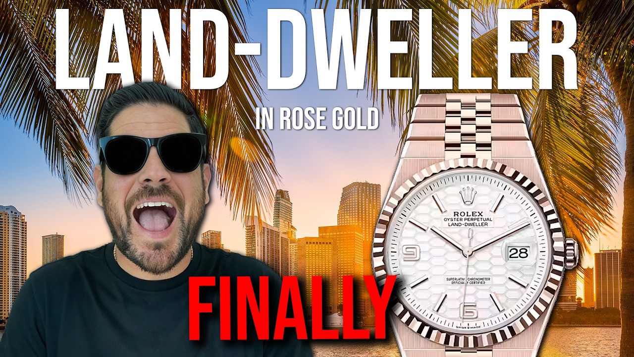 I FINALLY WORE A ROLEX LAND-DWELLER IN GOLD!! - THESE ARE MY THOUGHTS! - YouTube - Watch Eric