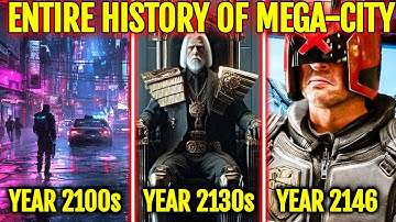 Entire History And Lore Of Mega City One - Judge Dredd