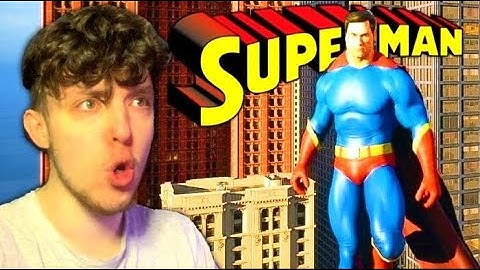 REALISTIC SUPERMAN UE5 GAME DEMO!