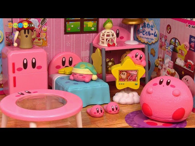 RE-MENT Kirby's Dream Land. Kirby's happy room リーメント 星の 