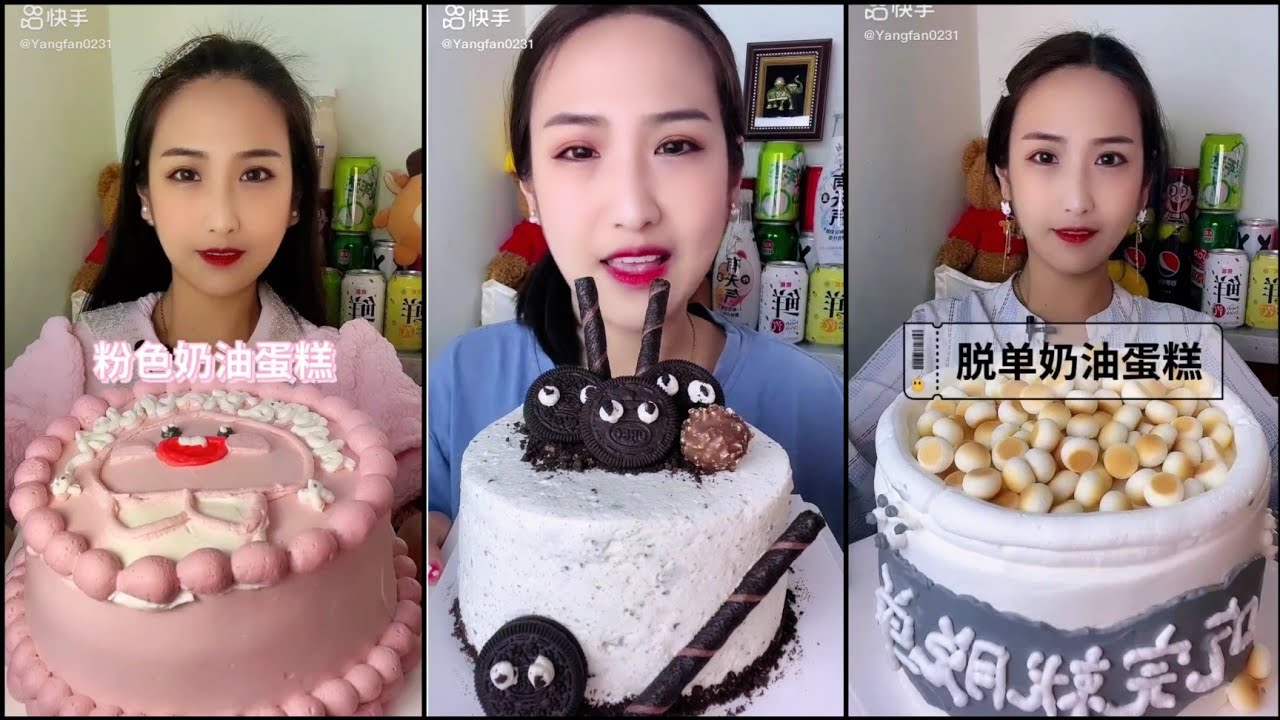ASMR DESSERT, Mousse Cake ASMR, มูสเค้ก มุกบาง, മൂസ് കേക്ക് മുക്ബാംഗ്, Mukbang dessert tv