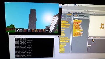 Basic Scratch to Minecraft Pi