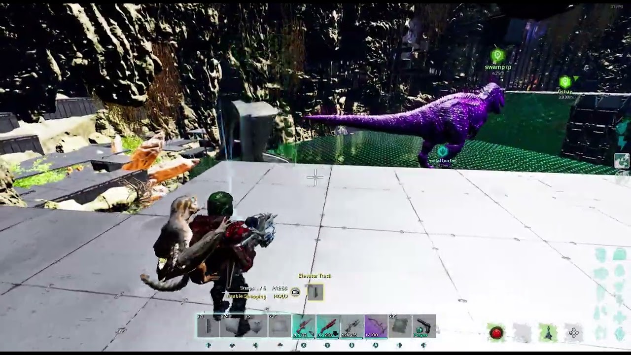 ARK ASA 2023 BUILD TUTORIAL - FLOATING FOUNDATIONS + BASE TOUR! OOPS - Hosting FREE ASC TN