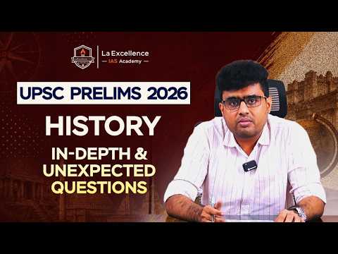 UPSC PRELIMS 2026 - History Analysis by Prajwal Sir