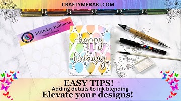 Tips For Adding details to stencilled backgrounds to elevate a design!