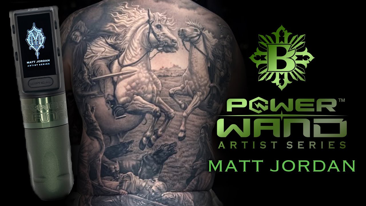 Bishop Power Wand Advanced Artist Series - Matt Jordan - Packer