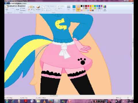 Mlp eqg cafeteria song speedpaint - YouTube