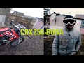 Прокатил соседа Вовку на эндуро кросс CRX 250 по деревне supercross