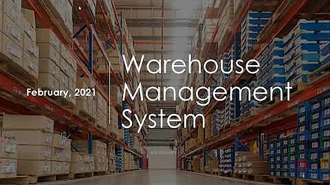 Warehouse Management System(WMS)