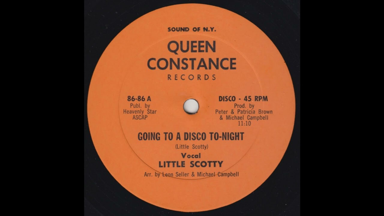 洋楽 LITTLE SCOTTY GOING TO A DISCO TO-NIGHT Little Scotty - Going To A Disco To-Night (12