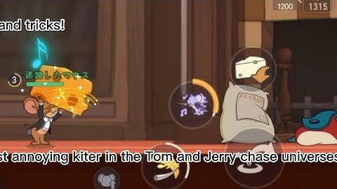 Tom and Jerry chase~ conductor  Jerry guide! + gameplay + skill overview￼