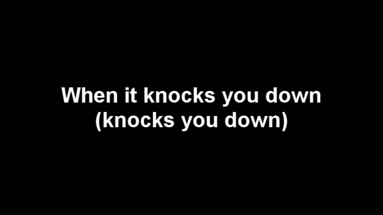 Knock You Down Lyrics On Screen YouTube knock-you-down-lyrics-on-screen-youtube